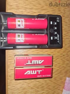 awt battery and awt charger and voopoo tppx dl tank , pmp mtl tank 0