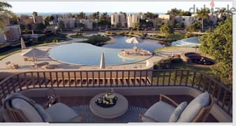 شاليه + Garden بفيو رائع 99 متر للبيع في مكادي هايتس الغردقة Makadi Heights