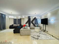 Luxury Furnished Apartment 250m. For Rent in  El Banafseg - New Cairo