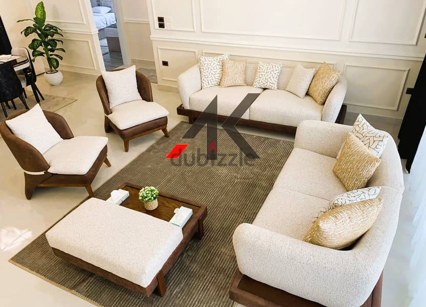 Luxury Furnished Apartment 140m. For Rent in Lake View Residence 3
