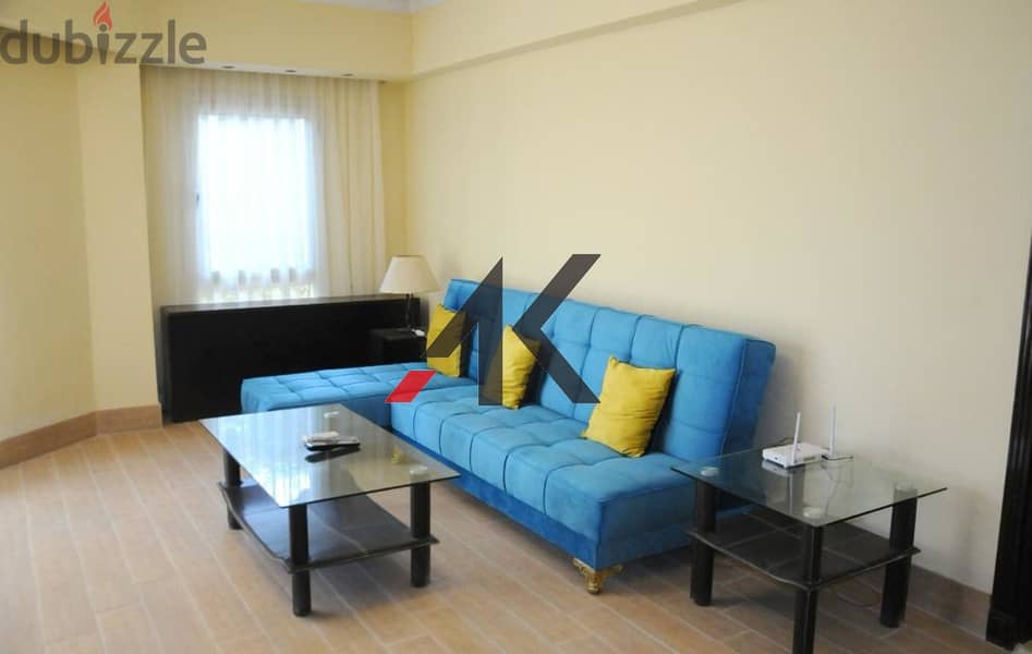 Fully Furnished  Stand Alone L450m. with pool For Rent in kattameya Residence 9