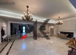 Prime Location Furnished Stand Alone L603m. For Rent in Mountain View 1 - New Cairo
