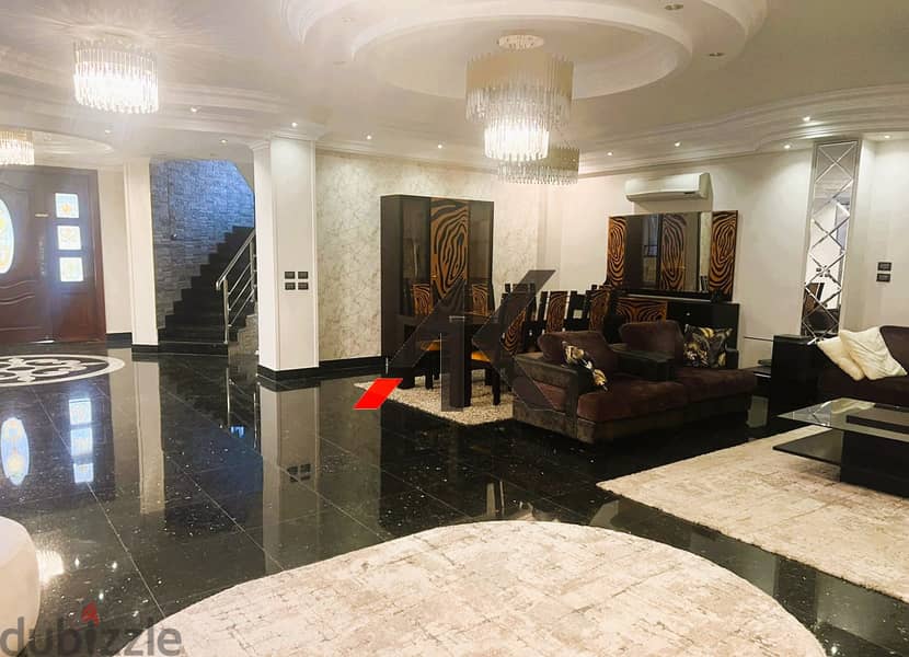 Luxury Furnished  Stand Alone  L500m. with pool For Rent in River walk - New Cairo 25