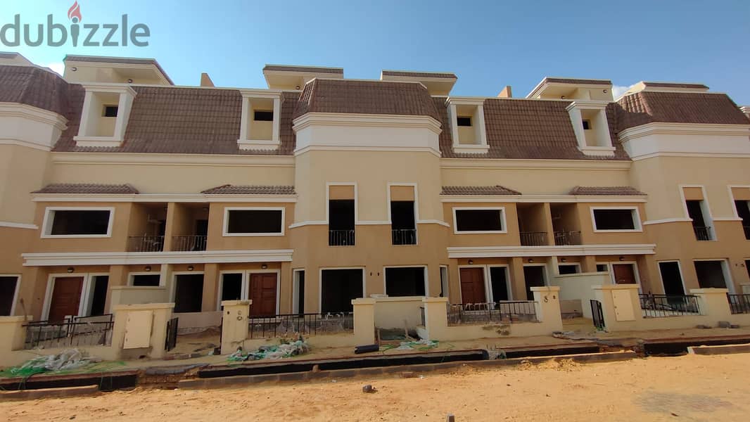 New Launch Saray S Villa for sale, 239 sqm, villa phase only, in Sarai Sur Compound, Madinaty Wall 10