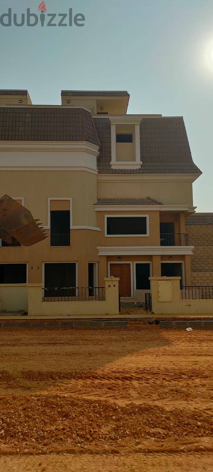 New Launch Saray S Villa for sale, 239 sqm, villa phase only, in Sarai Sur Compound, Madinaty Wall 12