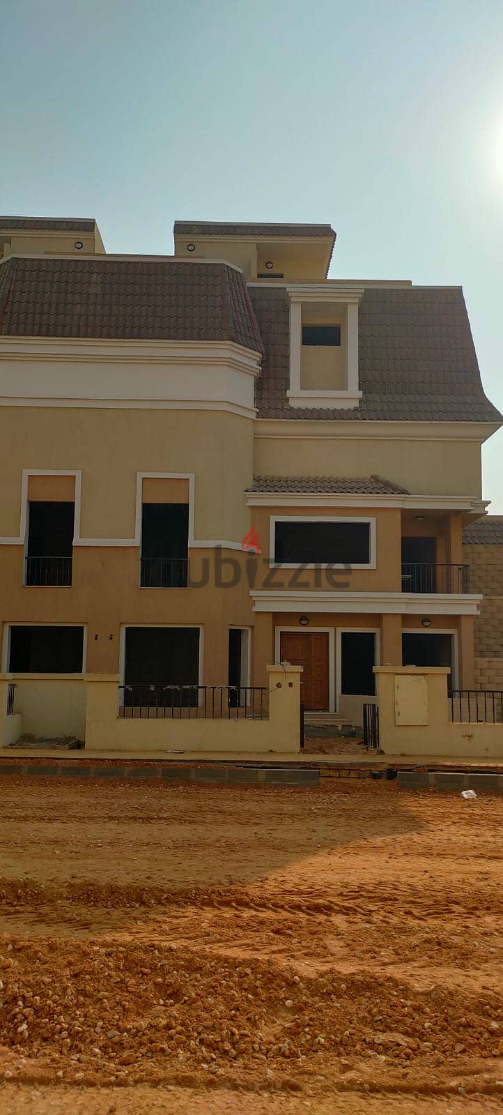New Launch Saray S Villa for sale, 239 sqm, villa phase only, in Sarai Sur Compound, Madinaty Wall 13