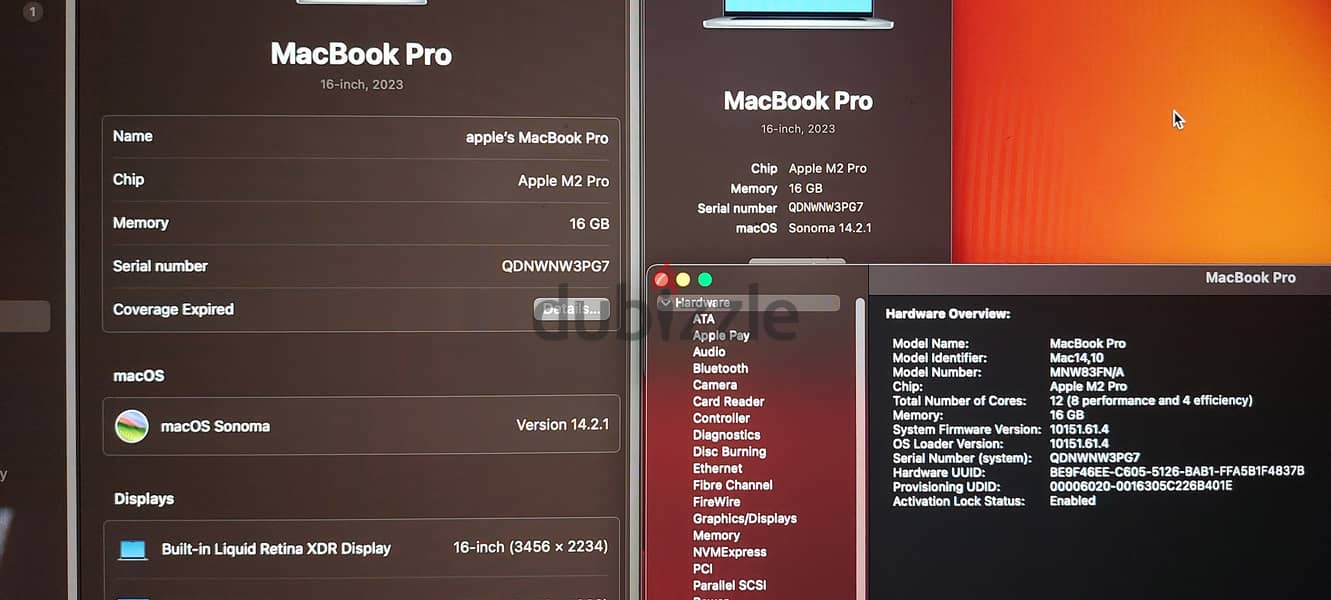 Apple Macbook Pro 16.2 - M2 Pro Chip - 2023 5
