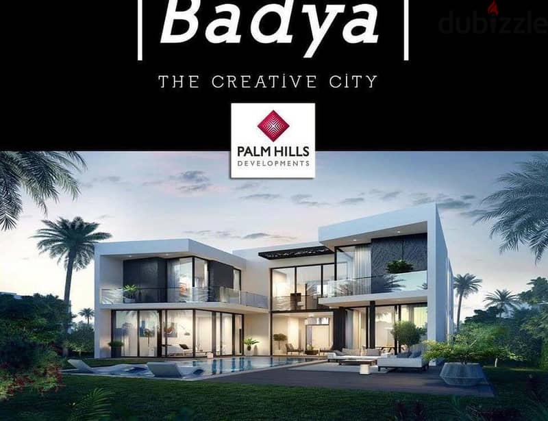 شقة للبيع 171م+جاردن في 6 أكتوبر في كمبوند بادية بالم هيلز Badya 3