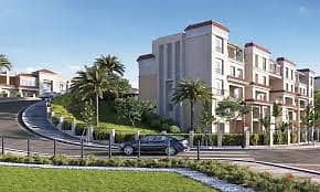 Ground floor apartment with Garden prime Location in Saray Compound with installments up to 8 years 8