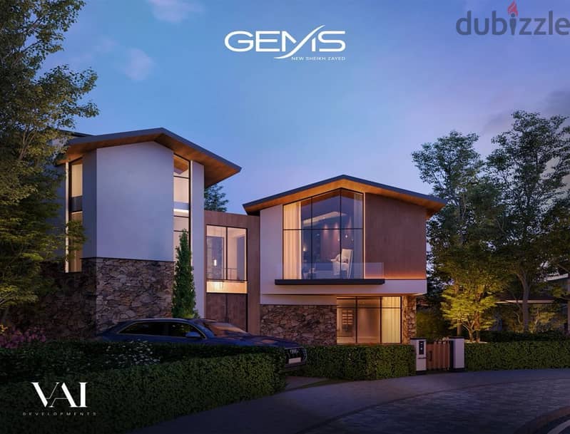Twin house villa for sale - Gems 4BR + penthouse . 9