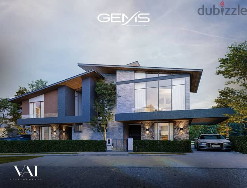 Twin house villa for sale - Gems 4BR + penthouse . 12