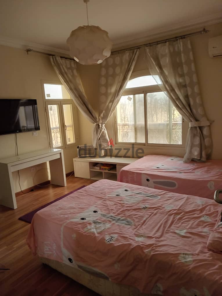 Apartment for rent, in lake Dream, Al-Wahat Road, 6th of October 10