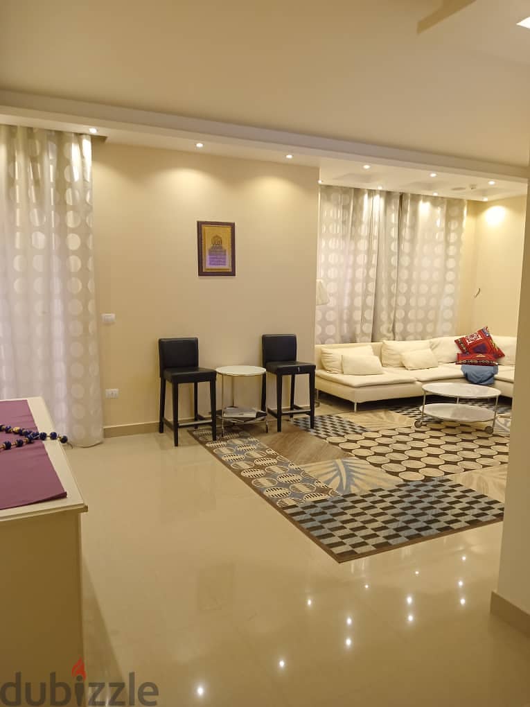 Apartment for rent, in lake Dream, Al-Wahat Road, 6th of October 20