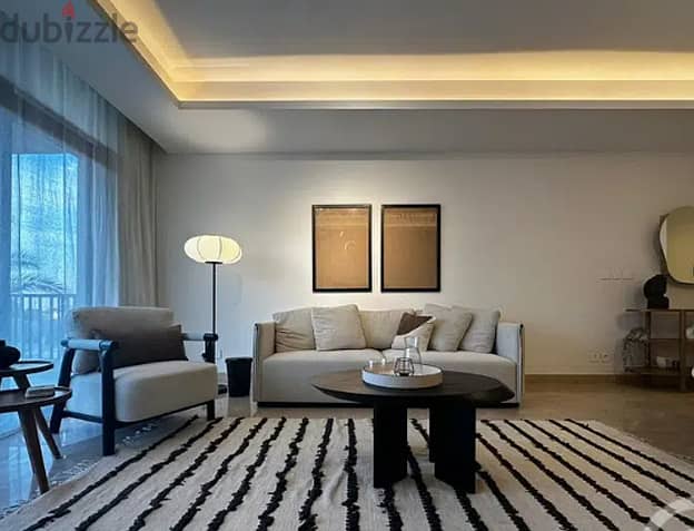 شقة فندقية فاخرة (مطبخ+تكييفات) للبيع جاهزة للمعاينة علي شارع التسعين | Luxury apartment in new cairo 2