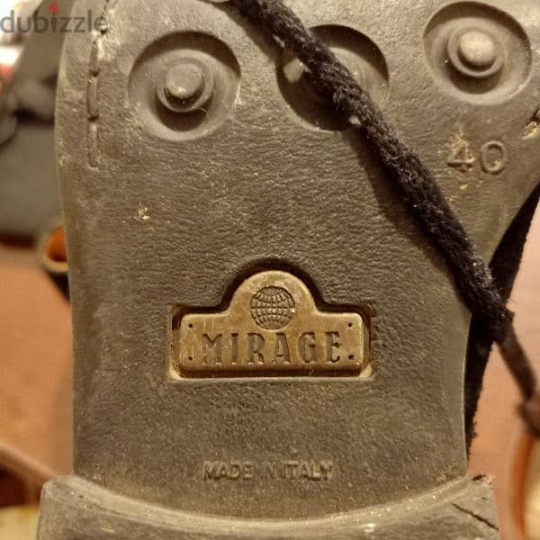mirage shoes from italy  جزمة 1