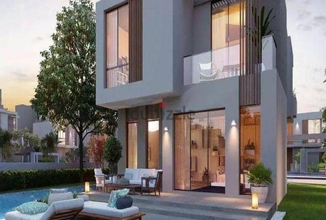 Standalone Villa for sale in Telal East New Cairo 250m with installments 8y next to Palm Hills  فيلا للبيع في تلال ايست التجمع الخامس 3