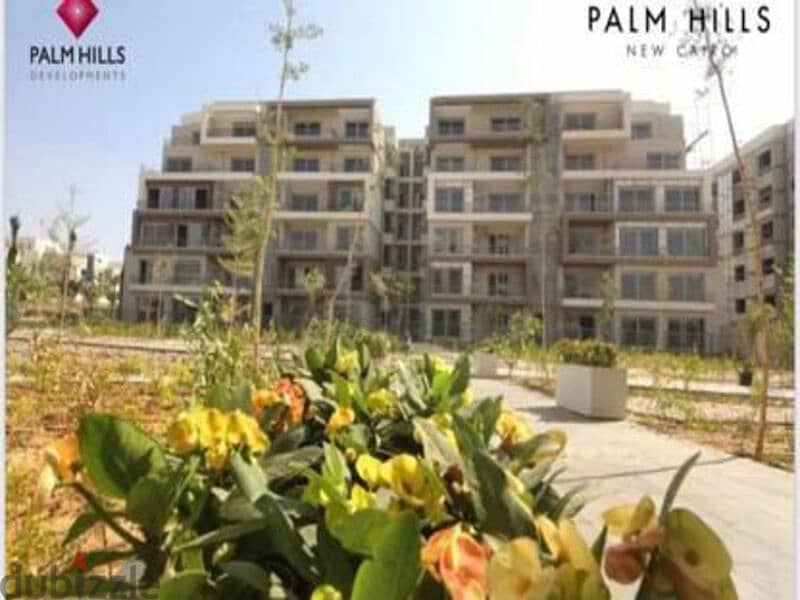 apartment fully finished , very prime location , palm hills new cairo 3