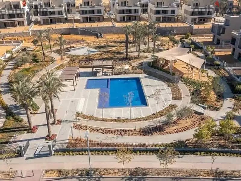 apartment fully finished , very prime location , palm hills new cairo 4