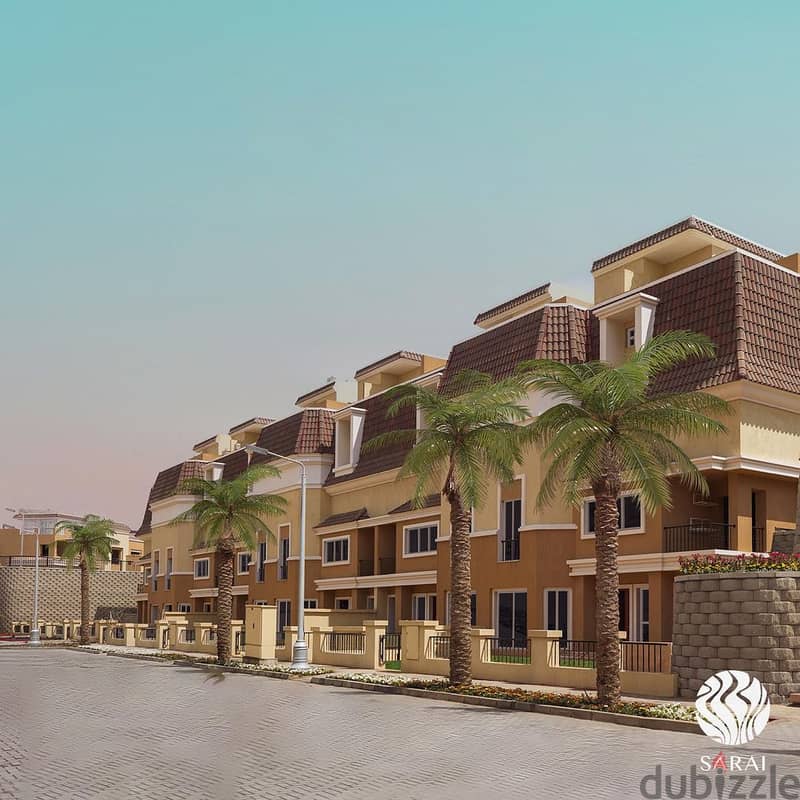 For sale, apartment + garden, 205 square meters, the most distinguished compound in Mostakbal City, next to Madinaty, with a 10% SARAI down payment 3