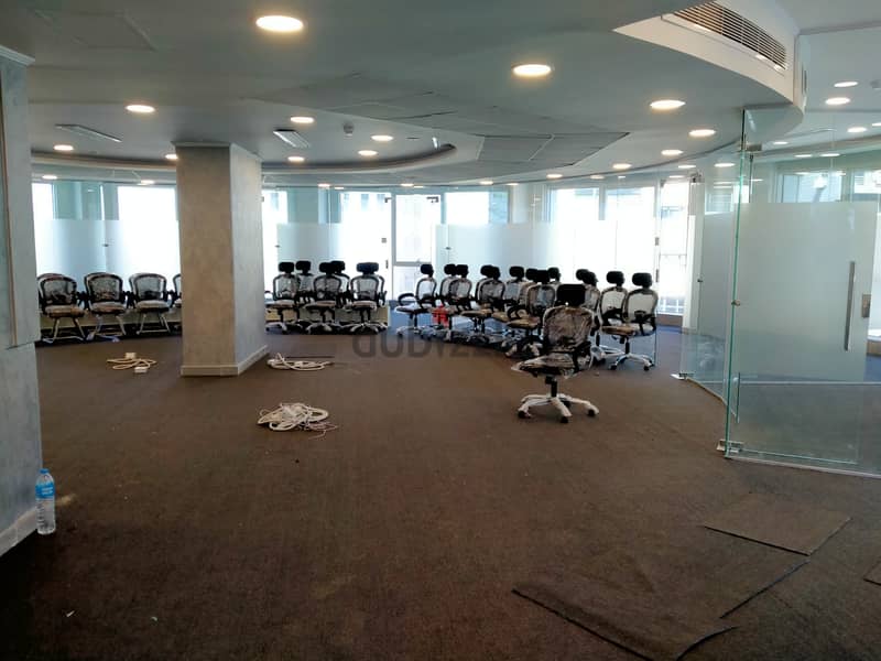 New cairo office space 407m for rent fullyfinished 6