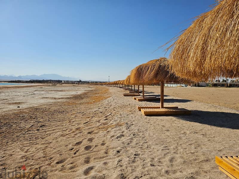 أمتلك شاليه بحديقة غرفتين تشطيب فندقي + باطلالة عالبحر مباشرة في قرية سوما باي الغردقه  - Somabay Hurghada 10