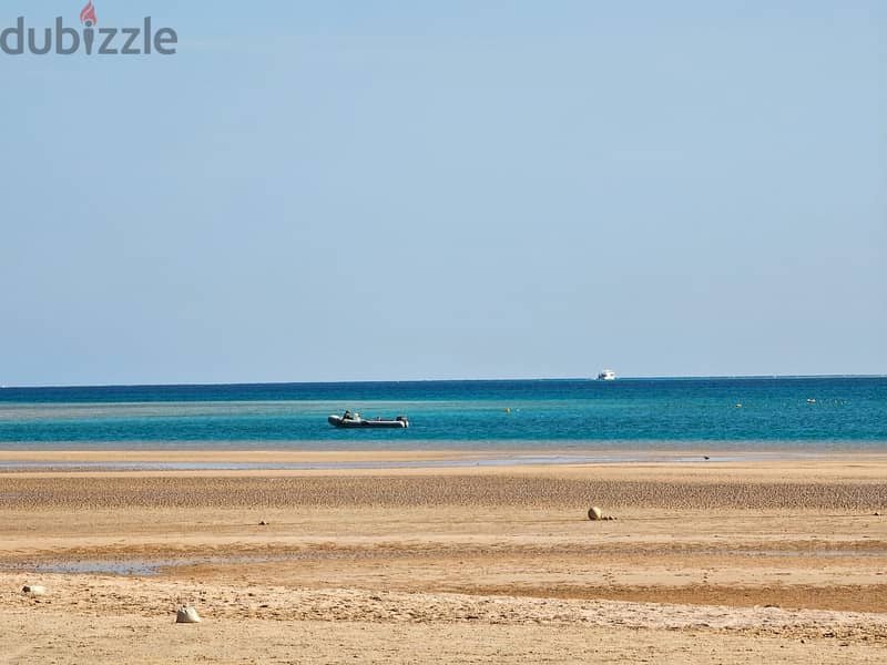 أمتلك شاليه بحديقة غرفتين تشطيب فندقي + باطلالة عالبحر مباشرة في قرية سوما باي الغردقه  - Somabay Hurghada 15