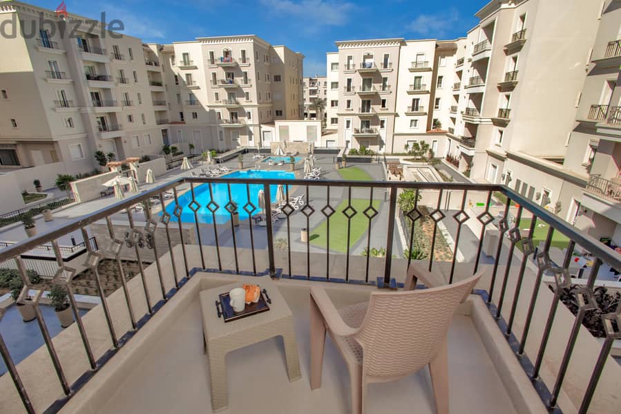 Apartment For Rent in Mivida New Cairo fully furnished 3 BR شقة للايجار فى ميفيدا التجمع الخامس 1