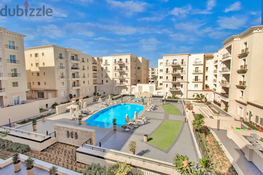 Apartment For Rent in Mivida New Cairo fully furnished 3 BR شقة للايجار فى ميفيدا التجمع الخامس 15