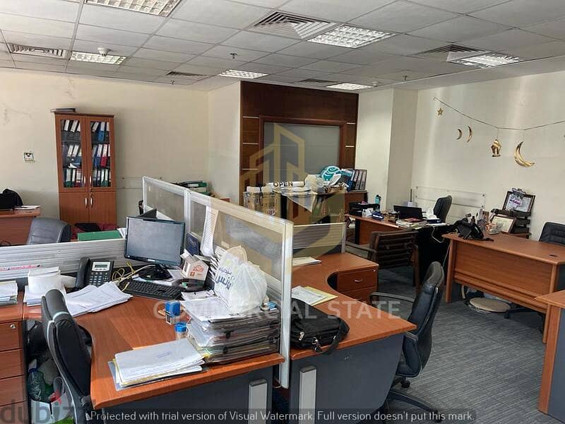مكتب للايجار جاهز القطاع الثاني-التجمع-Office for Rent 715m in 90 St 3