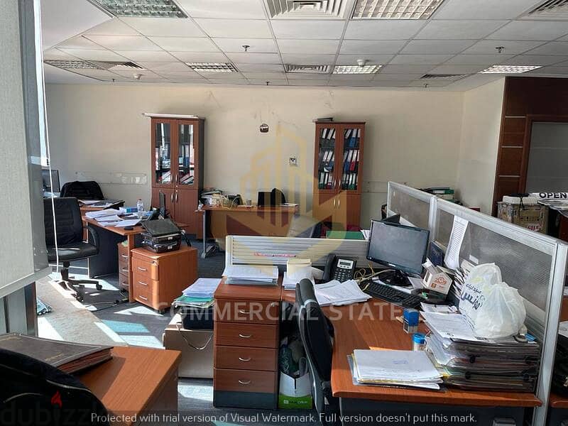 مكتب للايجار جاهز القطاع الثاني-التجمع-Office for Rent 715m in 90 St 7