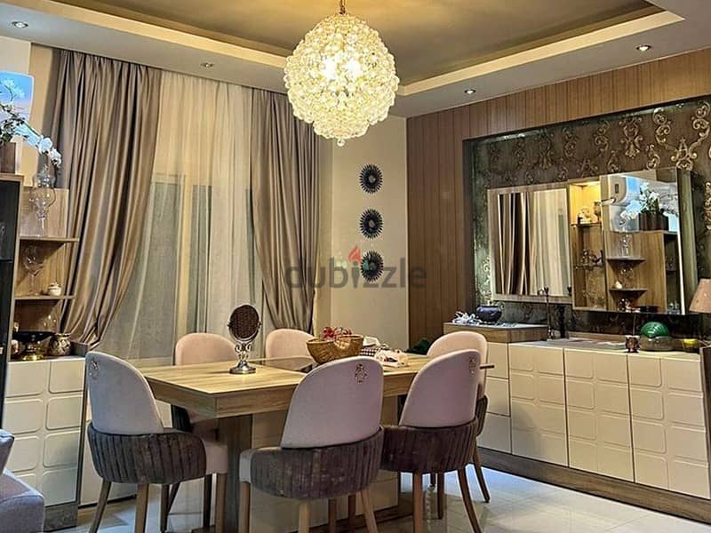 A fully finished apartment in Ultra Super Luxe in the Fifth Settlement at the cheapest price in the market next to Sodic Al Katmeya and behind Maximiu 4