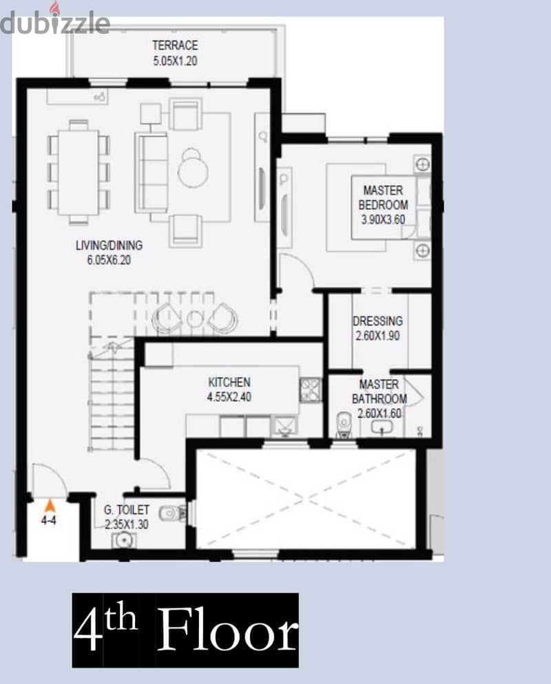 Roof Duplex For sale | Owest - Club Residence- رووف دوبلكس للبيع أويست 4