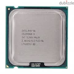 Intel Celeron D 347 3.06 GHZ CPU Socket 775 0