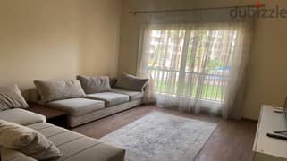 For sale, apartment, with garden 95 m fully finished, in a full-service compound in the Fifth Settlement