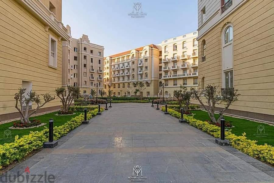 Apartment for sale, immediate receipt, finished, in Garden City, the capital, in installments 7