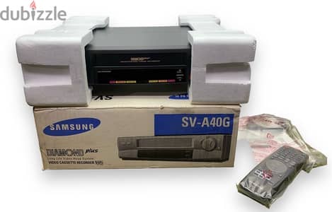 للبيع / جهاز فيديو VHS سامسونج جديد Samsung video cassette