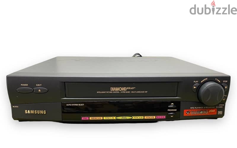 للبيع / جهاز فيديو VHS سامسونج جديد Samsung video cassette 4