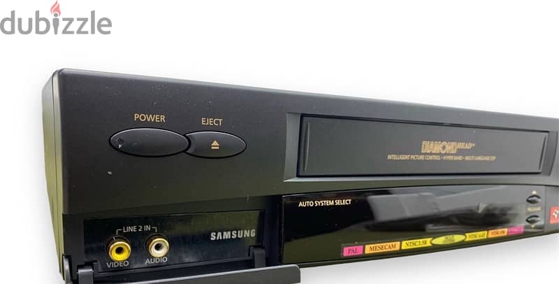 للبيع / جهاز فيديو VHS سامسونج جديد Samsung video cassette 5