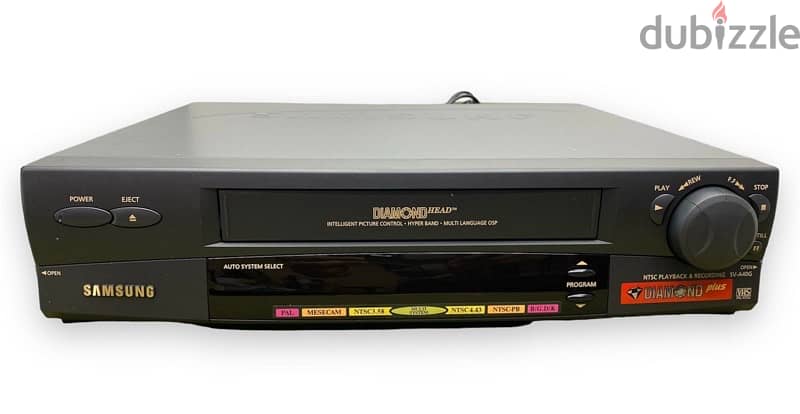 للبيع / جهاز فيديو VHS سامسونج جديد Samsung video cassette 6