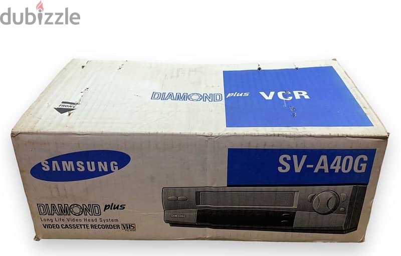 للبيع / جهاز فيديو VHS سامسونج جديد Samsung video cassette 16