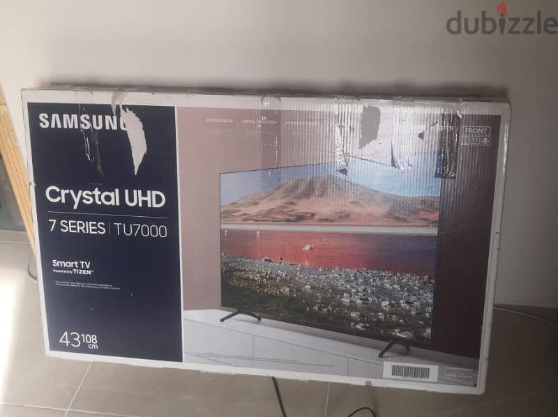 Samsung smart tv 43 inch Ultra HD 1
