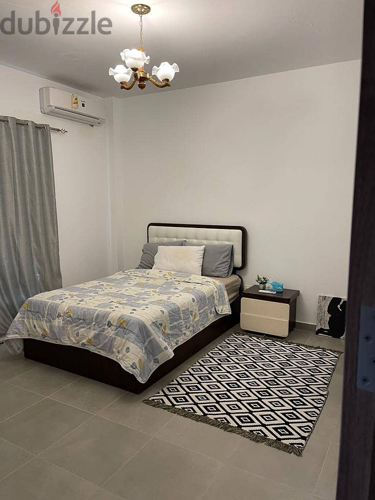 Penthouse Chalet For sale Ready To Move Fully Finished Fully air conditioned with furniture and appliances At Amwaj North Coast 8