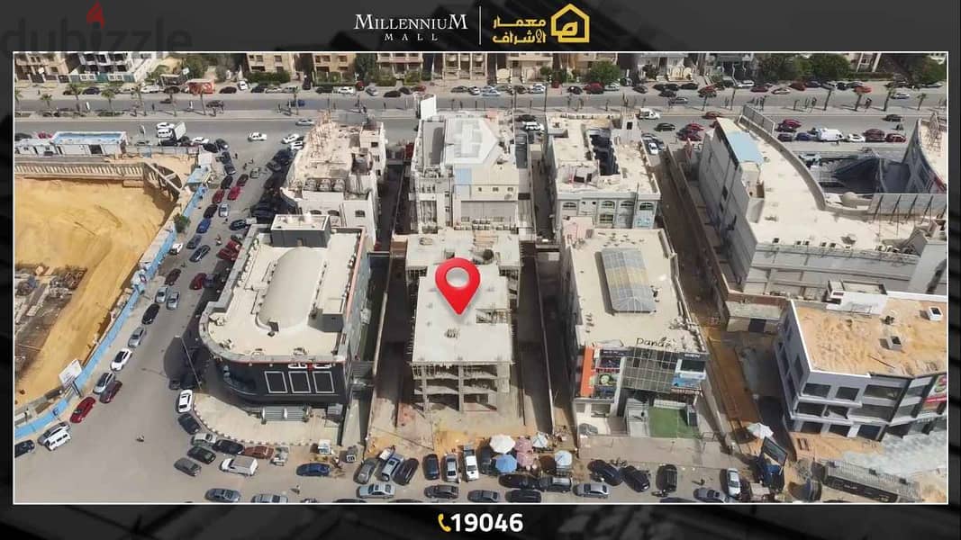 Shop Commercial for Sale In front of 7 Stars Mall next to the court Fifth Settlement Fifth District New Cairo 1