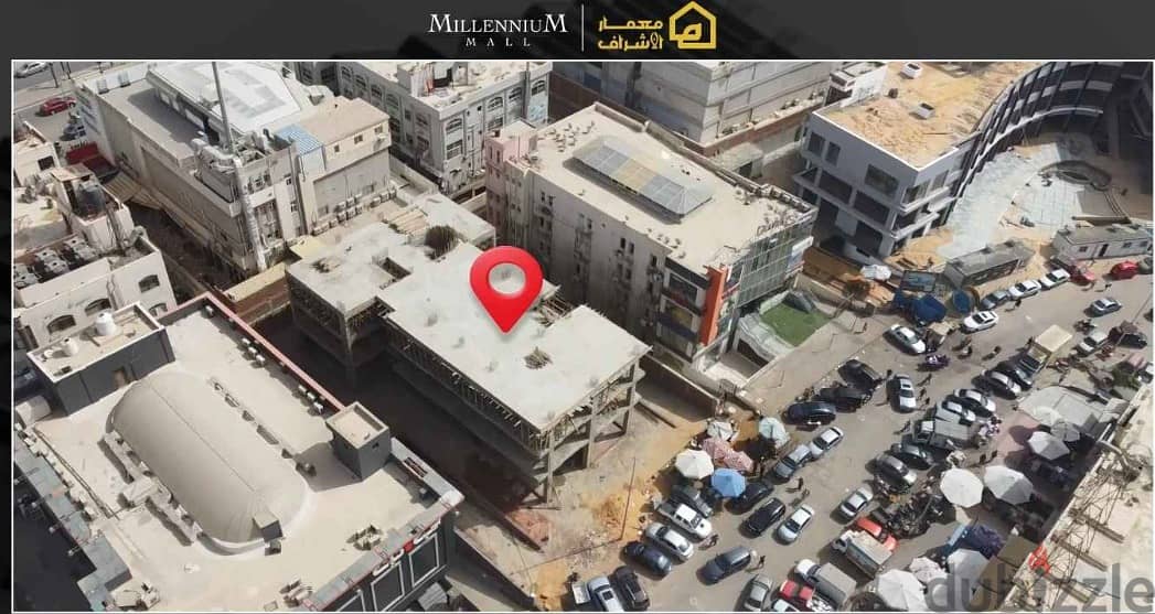 Shop Commercial for Sale In front of 7 Stars Mall next to the court Fifth Settlement Fifth District New Cairo 7