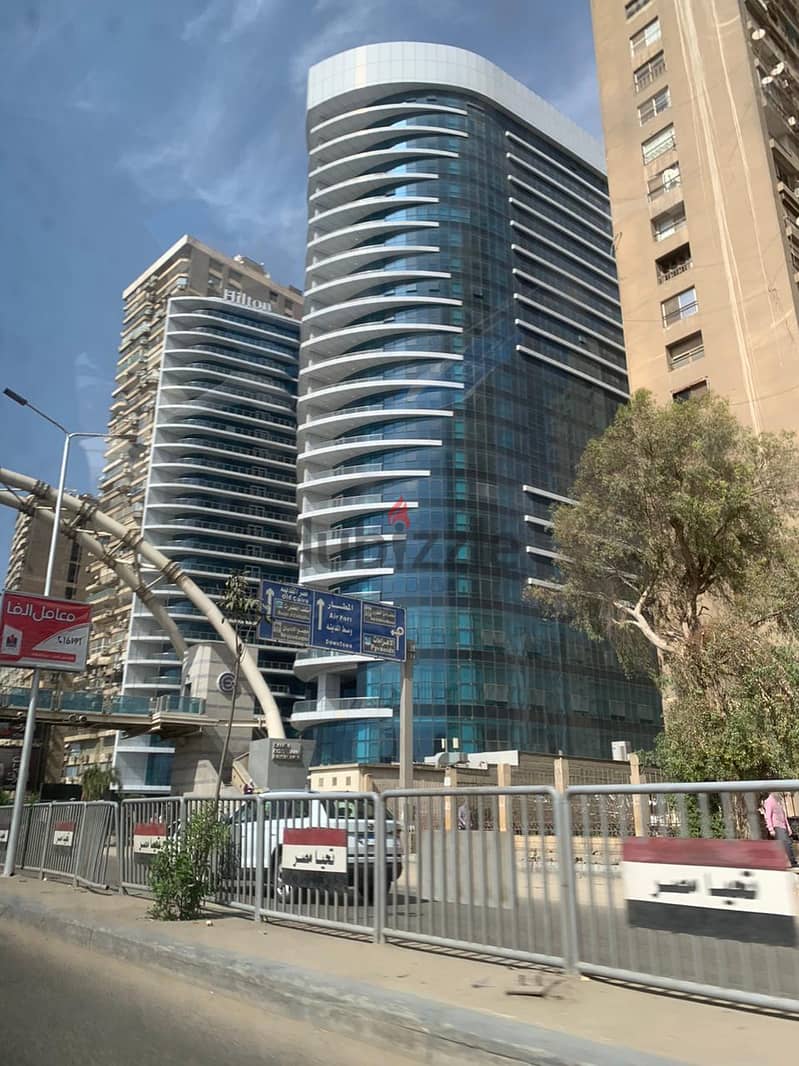 I own a first-row apartment on the Nile, immediate receipt, fully finished + ACs, with an investment contract 1