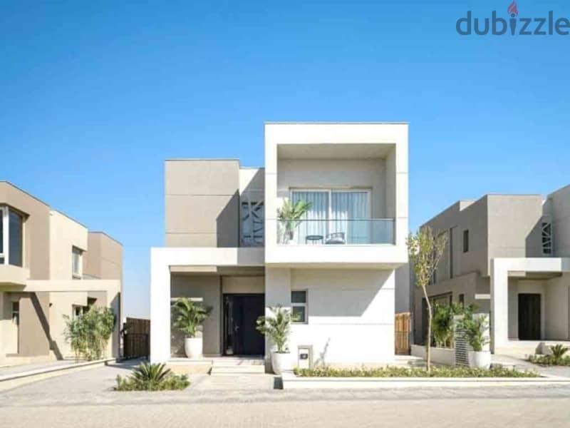 Standalone villa for sale, 255 sqm, Badya Palm Hills, October, prime location, near Sheikh Zayed 6