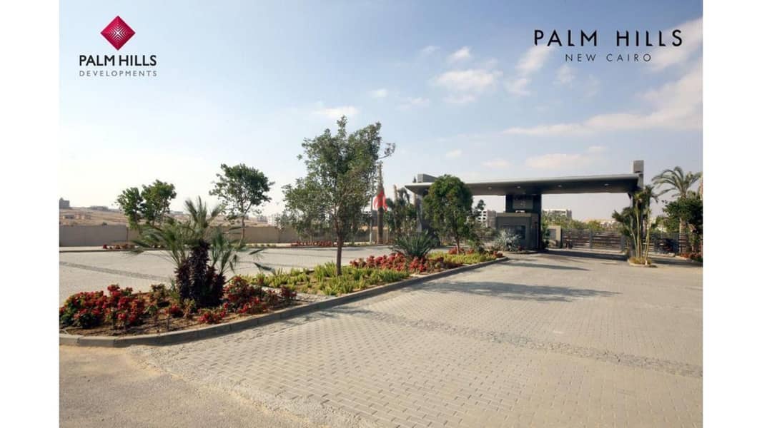 شقة 70 متر للبيع في بالم هيلز القاهرة الجديدة منشطب بالكامل بمقدم 10% PALM HILLS NEW CAIRO 13