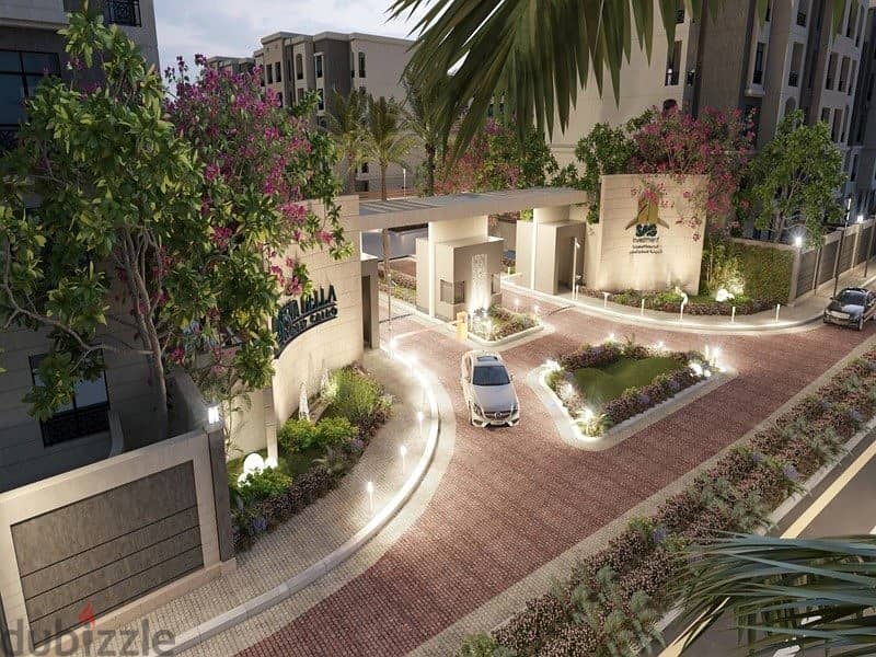 Apartment for sale in installments in Alka Compound, Fifth Settlement, with a wonderful view 0