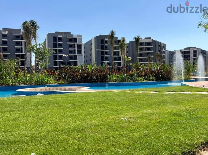 Apartment with garden in Sun Capital October compound, minutes from Mall of Egypt, area of ​​149 sqm + 147 sqm garden 3