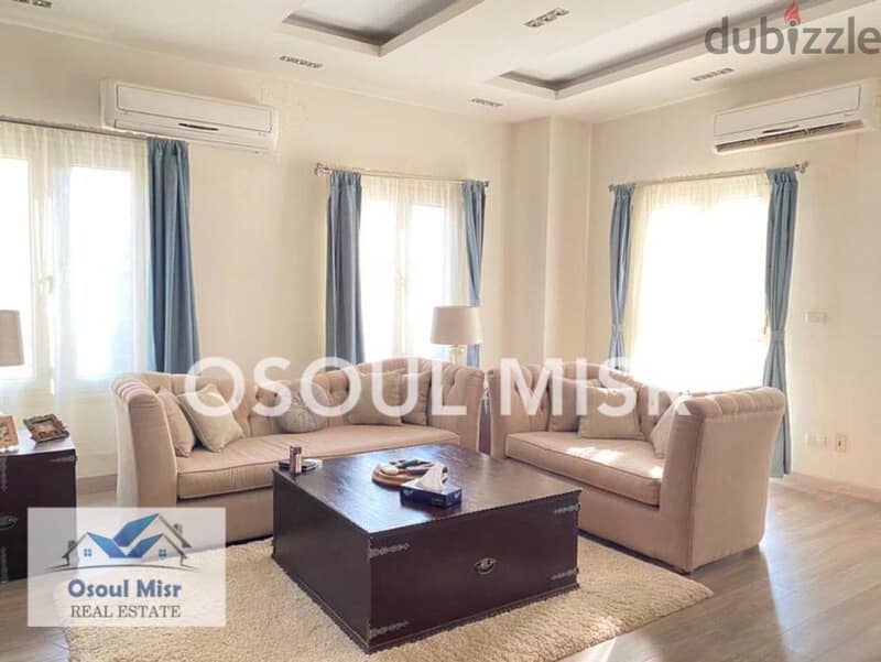 Apartment for sale in Mohandiseen, fully equipped, overlooking a garden 3